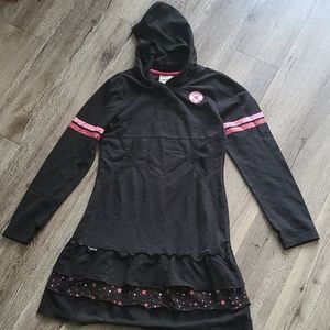 Converse Girls Long Sleeve Hooded Dress